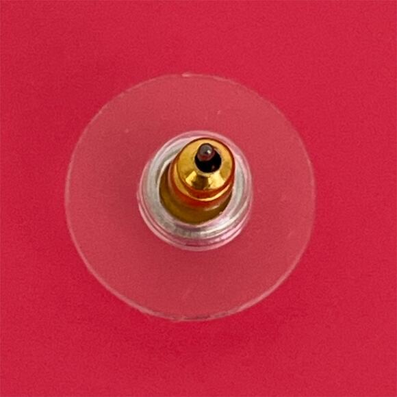 KATE SPADE Something Sparkly Rose Gold tone Flower Cubic Zirconia Stud Earrings - Picture 6 of 8